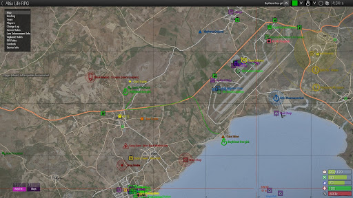 A route from mine to the processor.