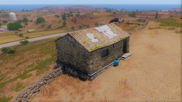 A "zero-crater" house. It's listed in-game as the Stone House (Small).