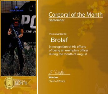 Corporal of the Month